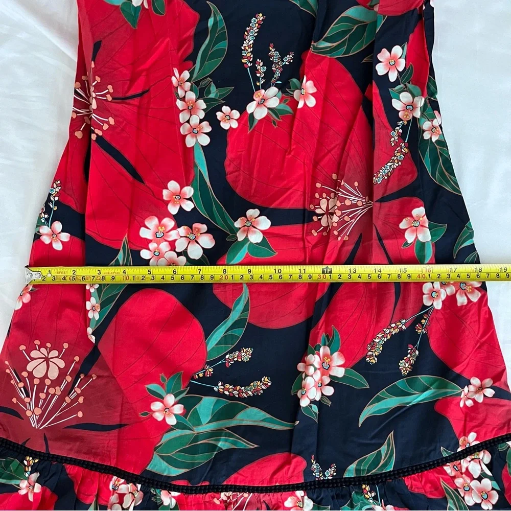 NWT Farm Rio x Anthropologie Jamila Midi Dress XS - Picture 15 of 16